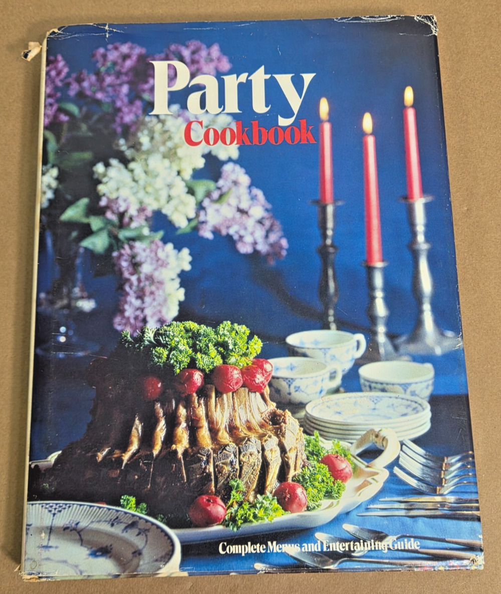 Vintage 1976 Southern Living Party Cookbook - Celia Marks Retro Entertaining